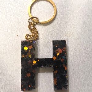 H keychain